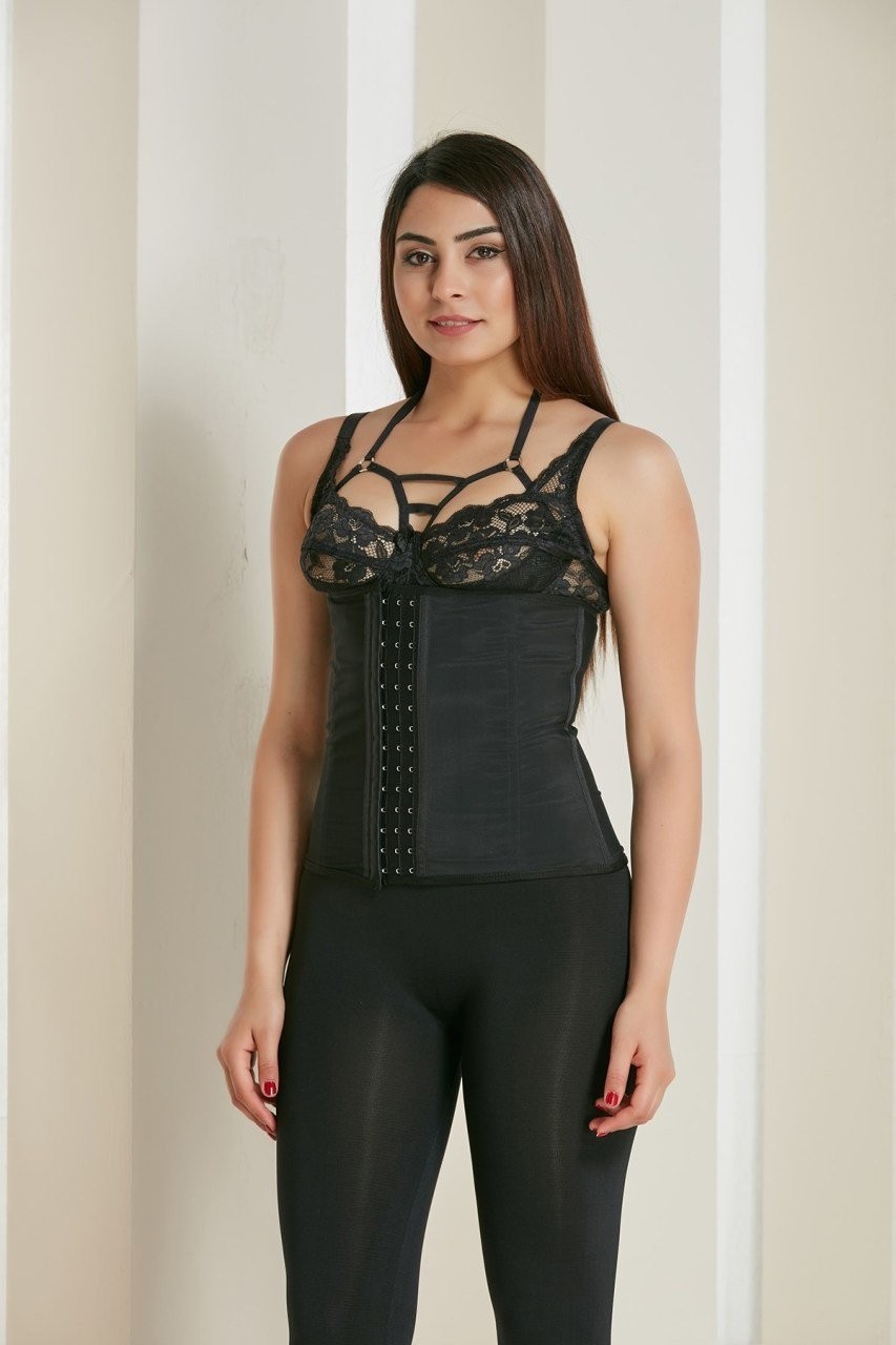 İnce Yaşam Askısız Latex Bel ve Göbek Korsesi görsel 3