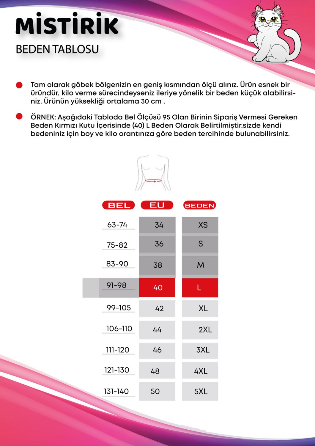 Mistirik Trigosa Bel Şekillendirme Etkili Kum Saati Görünüm Askılı Latex Siyah Renk görsel 4