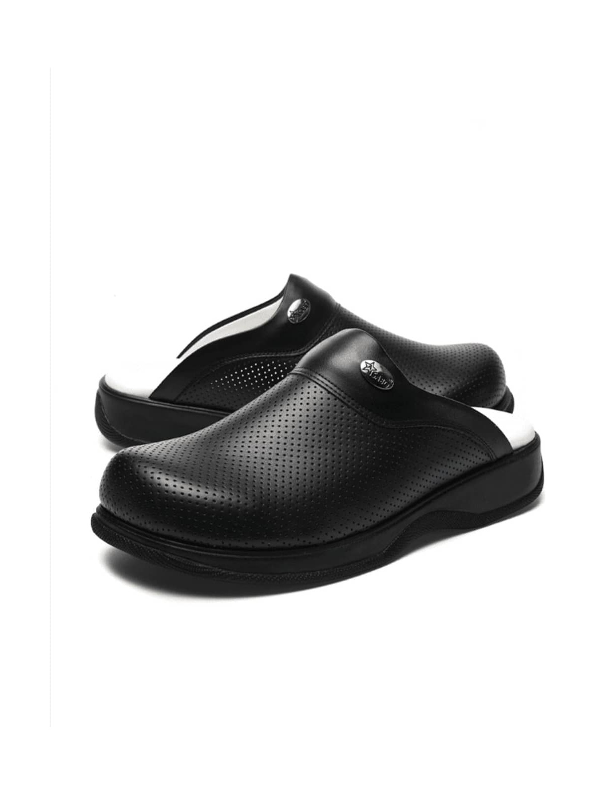 Blum Sabo Terlik Lacivert Erkek Sabo Hastane -Doktor-Hemşire-Aşçı- Personel Ortopedik ve Anatomik Rahat Konforlu Terlik - Görsel 3