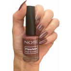 Note Cosmetics Flawless 07 Caffeine Addict Kahverengi Oje – Tek Kat Örtücülük, Yüksek Parlaklık ve Hızlı Kuruyan Fırça