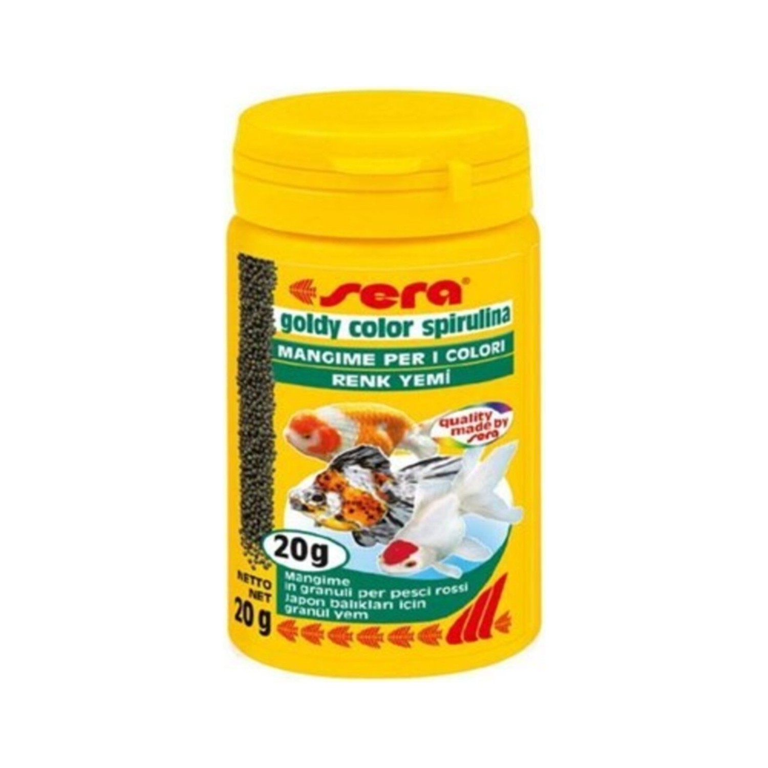 Sera Goldy Color Spirulina Japon Balığı Granül Renk Yemi 50 Fiyatı