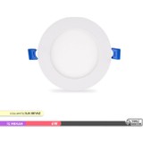 Ack 6W 4000K Ilık Beyaz Sıva Altı Yuvarlak Led Panel Armatürü AP01-00610
