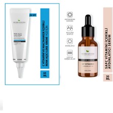 Herbaderm Renk Açıcı Yüz Leke Kremi 55 Ml+Saf Vıtamın C Serum 30 ml