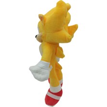 PopŞeker Sonic The Hedgehog Brinquedos  Süper Sonic Peluş Sonic Peluş 35CM.