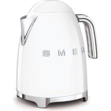 Smeg Beyaz Kettle 1x2 Ekmek Kızartma Makinesi ve Filtre Kahve Makine Seti