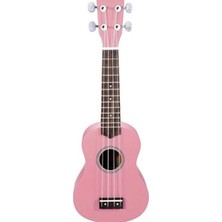 Puka Puka Pk-10 Soprano Ukulele Pembe (KILIF HEDİYE)