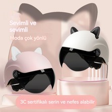 OoTdd Dört Mevsim Unisex Kask Motosiklet Kaskı (Yurt Dışından)