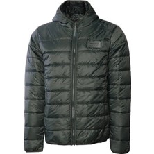 Hummel Cassiopeia Erkek Yeşil Kapüşonlu Mont