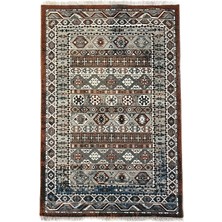 Rugs Modern Cotton 559 Etnik Eskitme Desenli Dokuma Taban Çok Renkli Kilim