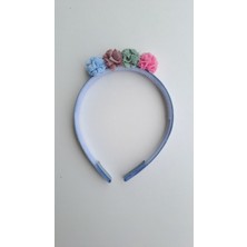 Kalben Accessories Yün Ponpon Çocuk Saç Tacı, Çocuk Taç, Saç Tacı, Saç Tacı,tarz Çocuk Tacı, Tasarım Çocuk Tacı