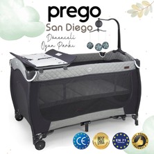 Prego San Diego Oyun Parkı Gri 70*120 cm 8029