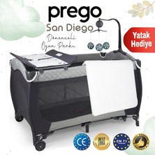 Prego San Diego Plus Oyun Parkı 70*120 cm + Yatak