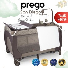 Prego San Diego Plus Oyun Parkı 70*120 cm + Yatak