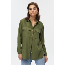 Stella Pulvis Düğme Detaylı Kadın Gömlek