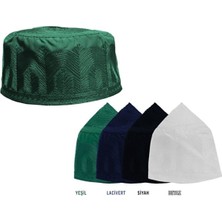 Berat Topbaş Takke Namaz Takkesi 1 Adet Beyaz Renk 57 Numara