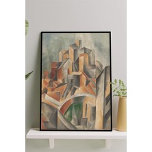 Postermanya The Reservoir Horta - Pablo Picasso Sanatsal Çerçeveli Tablo