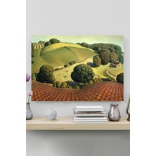 Postermanya Young Corngrant - Grant Wood Sanatsal Poster