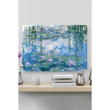 Postermanya Water Lilies - Nilüferler - Claude Monet Sanatsal Poster