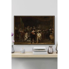 Postermanya The Night Watch- Gece Devriyesi - Rembrandt Sanatsal Poster