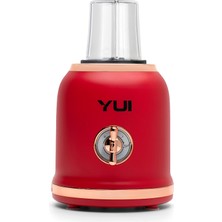 Yui M-18 3'ü 1 Arada Retro Smoothie Blender Seti (Yui Türkiye Garantili)