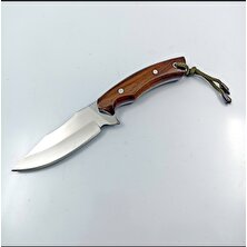 Göcen Bushcraft Kamp Bıçağı , Av Bıçağı Deri Kılıflı , Avcılar Için Kişisel Hediye , Avcı Bıçağı , Doğa ve Piknik Bıçağı
