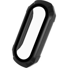 Basias Xiaomi Mi Band 7 Uyumlu Ekran ve Kasa Koruyucu Silikon Kılıf 360 Tam Koruma