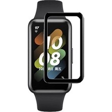 Basias Huawei Band 7 Uyumlu 9d Nano Kavisli Ekran Koruyucu Film