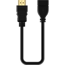 Aogo 50CM HDMI Uzatma Kablosu Dişi Erkek HDMI 0.5m High Speed Extension Cable Yarım Metre