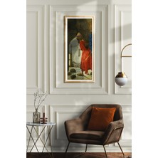 Özcanlar Çerçeve Ahşap Çerçeveli Tablo Çerçeveli Ahşap Dekor Tablo Seti Dekoratif Tablo Kaplumbağa Terbiyecisi 2