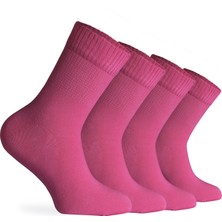 Nova Socks Kadın 4'lü Bambu Lastiksiz Sıkmayan Extra Rahat Şeker Çorabı / Çorap