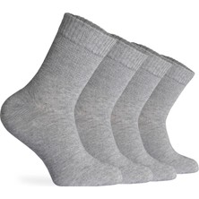 Nova Socks Kadın 4'lü Bambu Lastiksiz Sıkmayan Extra Rahat Şeker Çorabı / Çorap