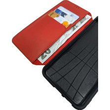 Bikapak Sport Apple iPhone 13 Pro Max Kırmızı Cüzdan Kıl