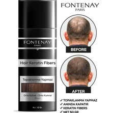 Fontenay Topik Keratin Fıbers Orta Kahve Topik