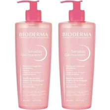 Bioderma Hassas Ciltler Için Temizleyici Jel - Sensibio Foaming Gel 500 ml X2 Adet