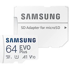 Samsung Evo Plus Microsd Hafıza Kartı 64GB130MBS MB-MD064KB