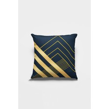 Gri Dekoratif Çift Taraflı Kırlent Yastık Kılıfı Gizli Fermuar Premium Kumaş 43 x 43 cm KRL996