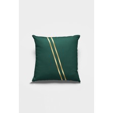 Vizon Dekoratif Çift Taraflı Kırlent Yastık Kılıfı Gizli Fermuar Premium Kumaş  43 x 43 cm KRL1003