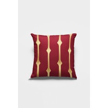 RugViva Vizon Dekoratif Kırlent Yastık Kılıfı Gizli Fermuar Çift Taraflı Premium Kumaş  43 x 43 cm KRL1023