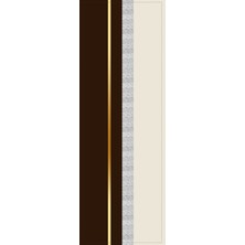 RugViva Kahverengi Tay Tüyü Dokuma Premium Leke Tutmaz Kumaş Masa Örtüsü Runner 40X140CM RNR483