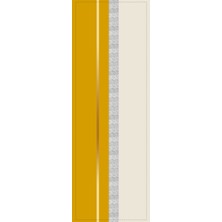 RugViva Hardal Tay Tüyü Dokuma Premium Leke Tutmaz Kumaş Masa Örtüsü Runner 40X140CM RNR490
