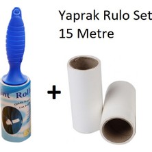  Tüy Alma Yaprak Rulo 5 Metre 2 Yedekli Set