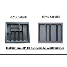 55x49 cm. Kaşıklık ve Kepçelik 2'li Set (Ücretsiz Kesim) 50*40CM ‘E KADAR KESİLEBİLİR