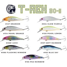 Fujin T-Rex 80S 11GR 80MM Maket Balık 151 Lime Candy