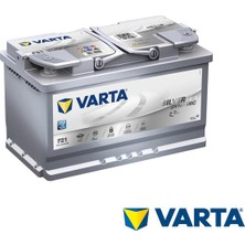 Varta F21 Akü,varta 80 Amper Agm Akü,varta 80 Amper Jel Akü