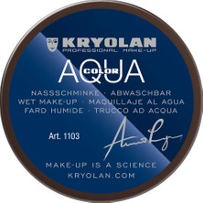 Kryolan Aquacolor® Su Bazlı Eyeliner Büyük Boy 55 Ml 01103 101