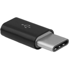 Robada USB 3.1 Type-C To Mikro USB Şarj Çevirici Dönüştürücü Adaptör Samsung Note 7 Lg G5 Gm5 Plus Mac