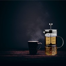 Cambu 750 ml French Press Borosilikat Ateşe Dayanıklı Cam 3 Ü 1 Arada