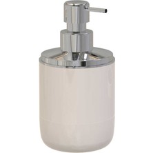 Primanova Lima Xl Sıvı Sabunluk Krom Dekorlu - Bej