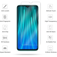 Kılıfist Xiaomi Redmi Note 8 Kılıf Zore Antişok Karbon Silikon Kapak + Cam