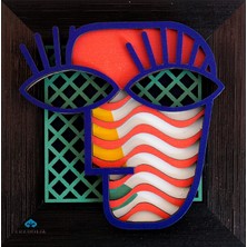 Anadolia Yüz Motifli Dekoratif Duvar Süsü